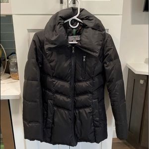 Black down jacket